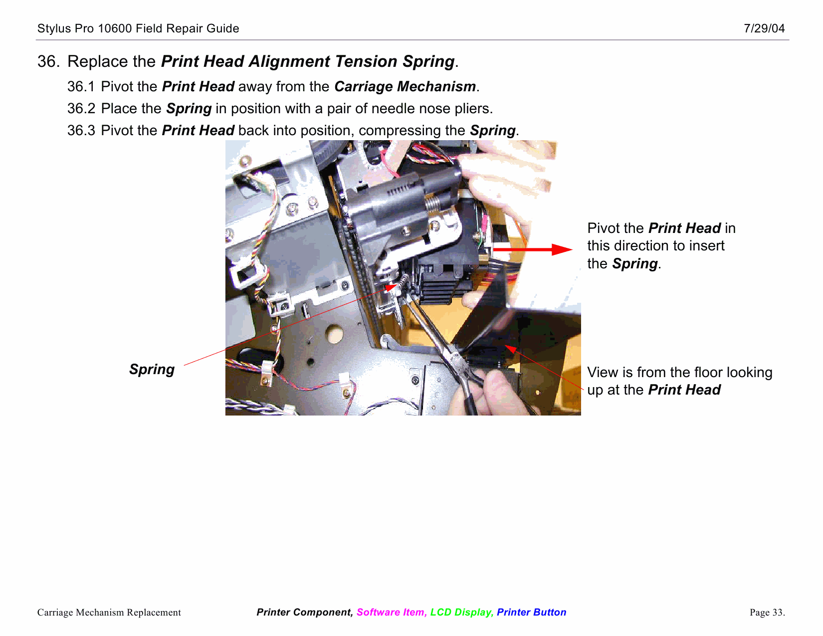 EPSON StylusPro 10600 Field-Repair-Guide Service Manual-6